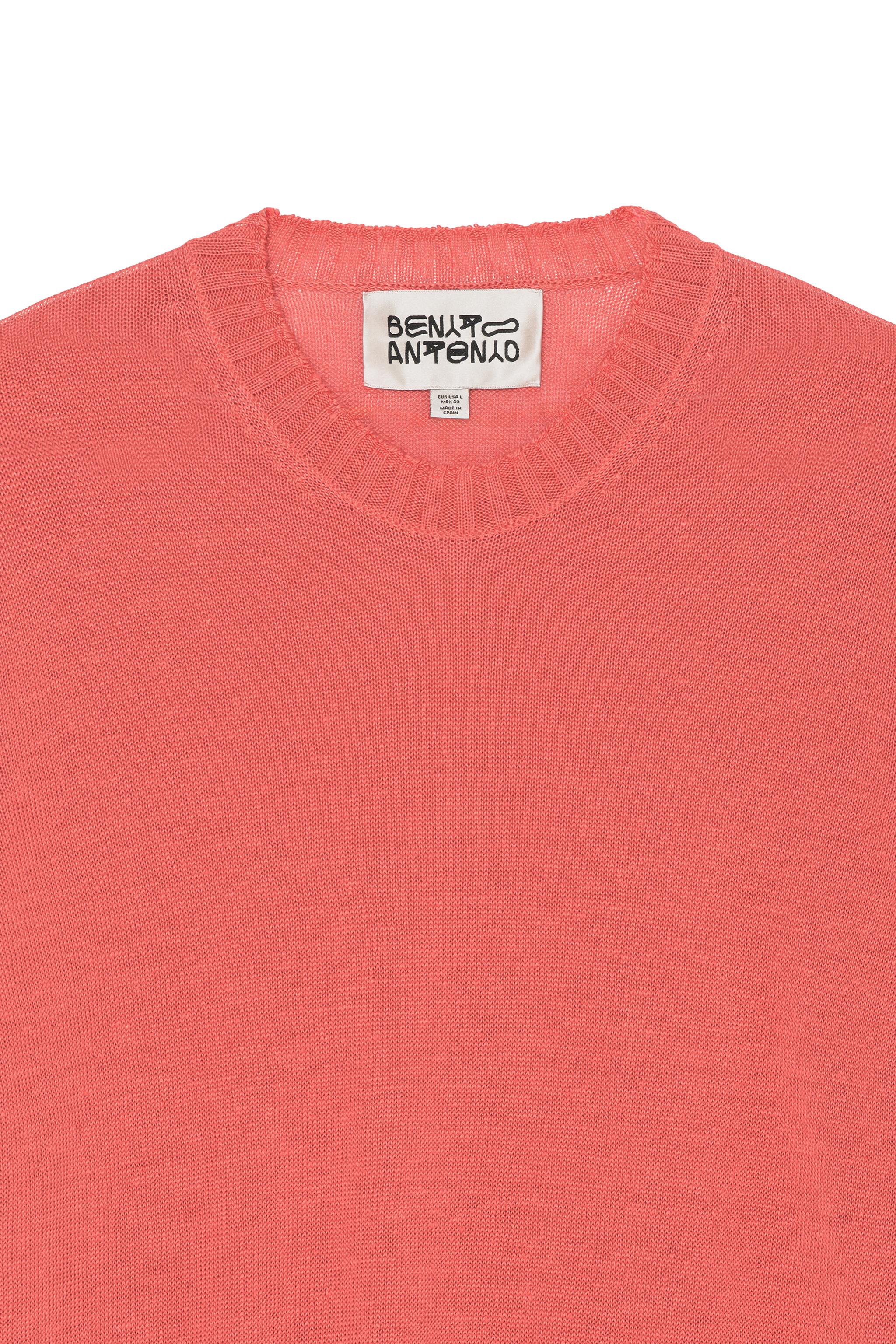 RELAXED FIT 100% LINEN JUMPER